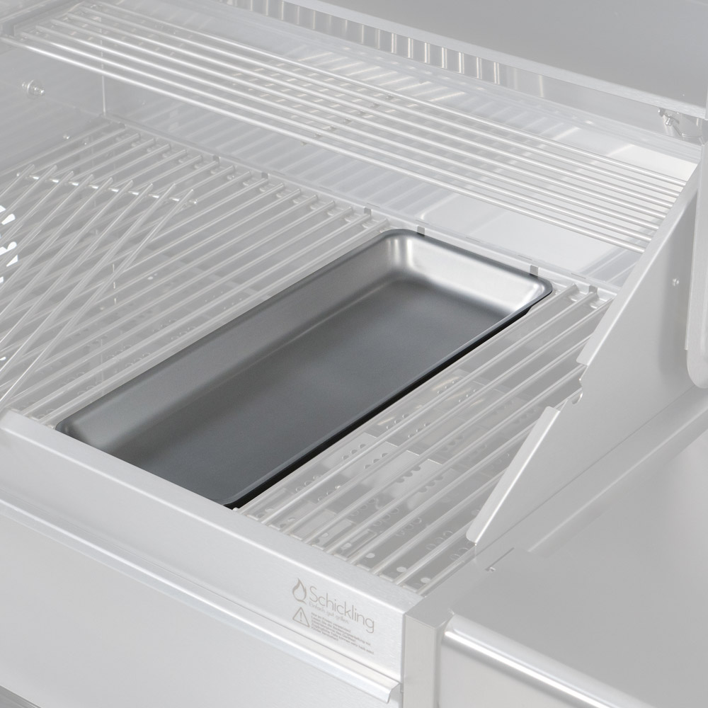 Grillschale XL aus Edelstahl Grillschale XL aus Edelstahl