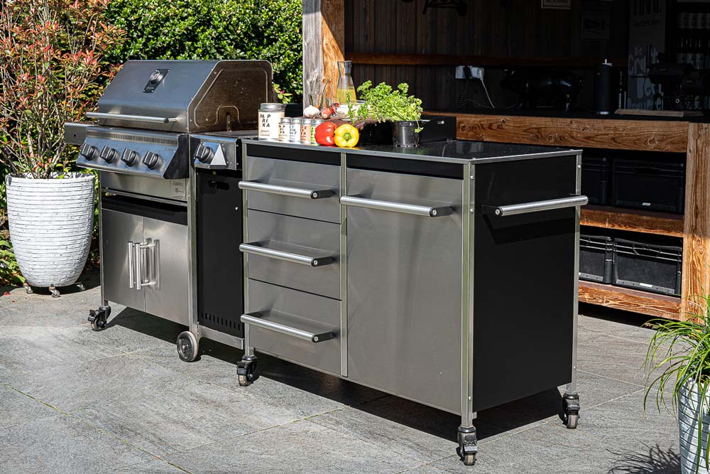 Grill oder Pfanne vorbereiten