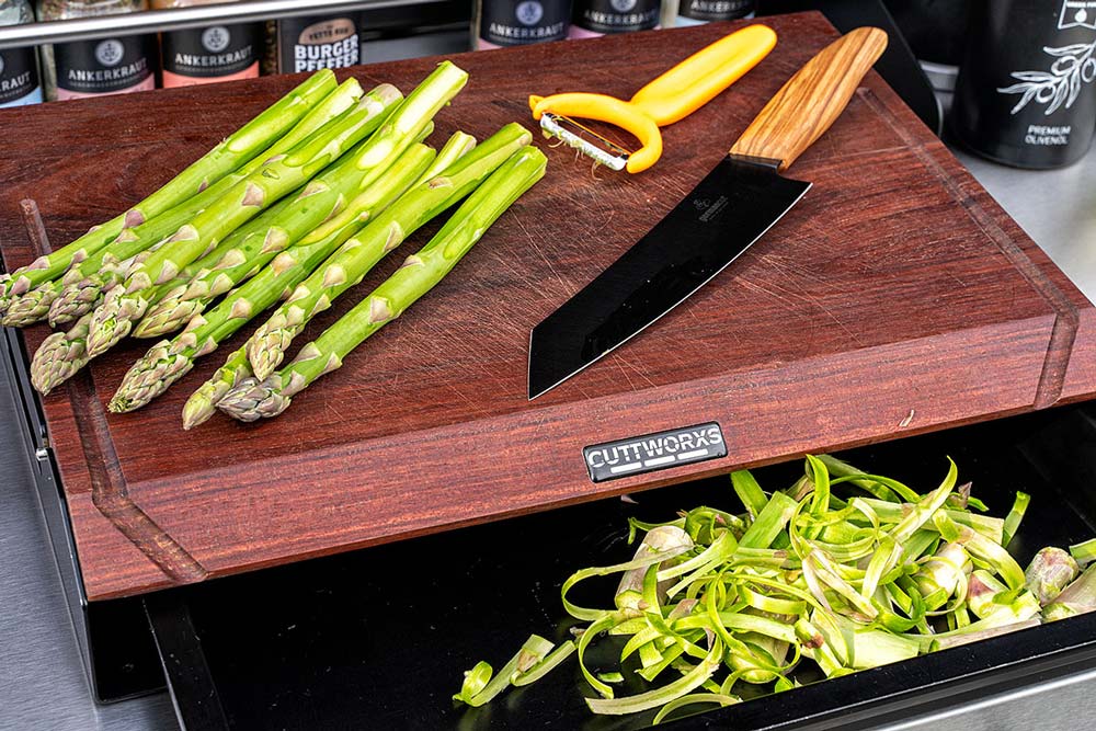 Spargel vorbereiten