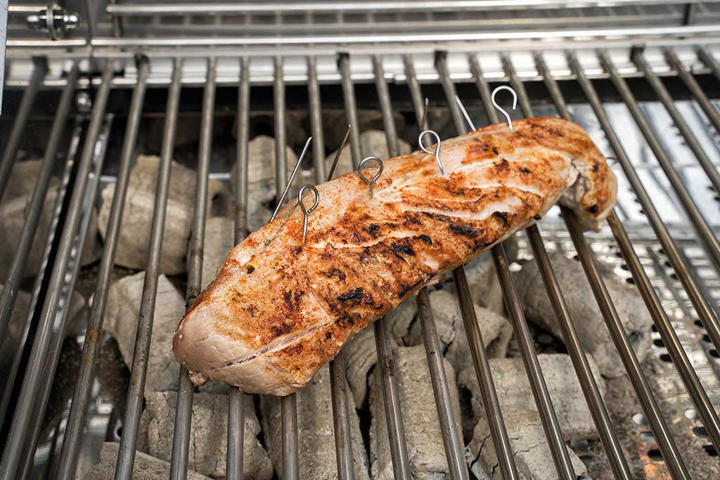 Angrillen oder anbraten