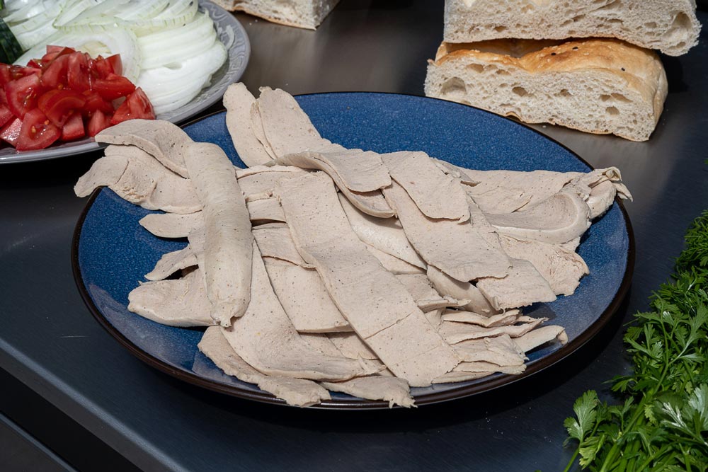 Viel Wurst vorbereiten