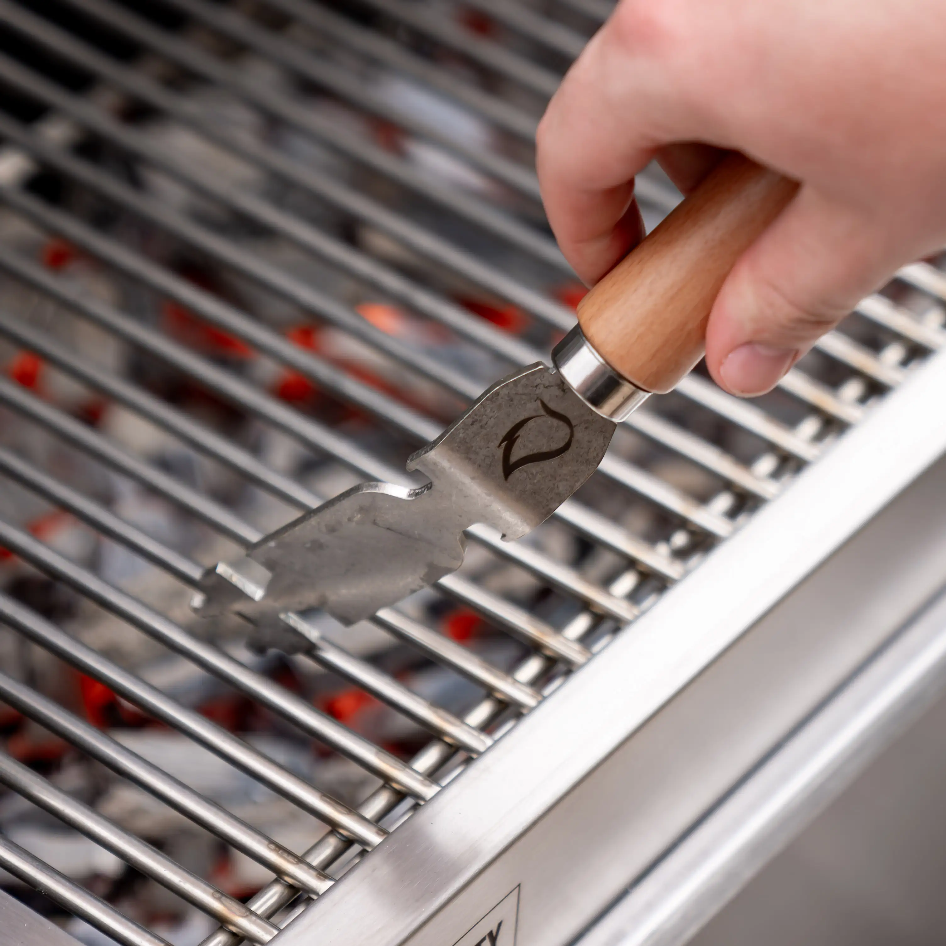 Breiter Spachtel in Action