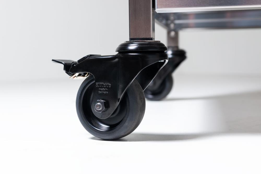 Lenkrolle im 2er Set - für L und XL mit einer Tragkraft von 100 kg Lenkrolle im 2er Set - für L und XL mit einer Tragkraft von 100 kg