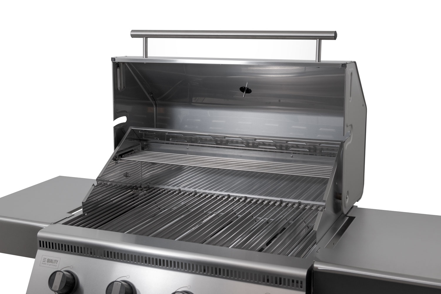 Doppelwandiger Grilldeckel am 4 Brenner Gasgrill Hermann XL Basic von Schickling