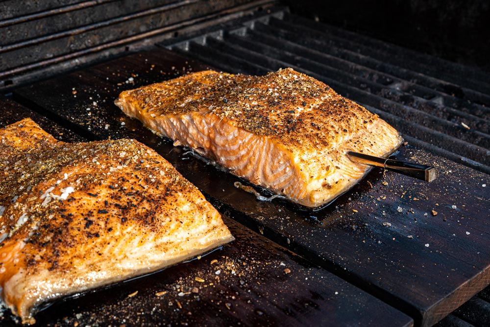 Lachs grillen