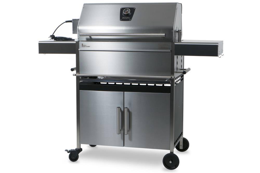 Holzkohlegrill Edelstahl Premio XL II 